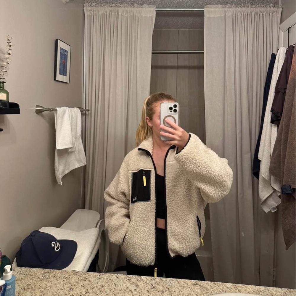 Fluffy jacket